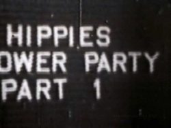 An Orgy Production Presents Hippies Flower Party part one title screen