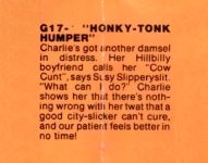 Gemini 17 Honky Tonk Humper description