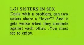 Libra 21 Sisters in Sex description