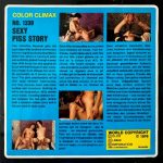Color Climax Film 1330  Sexy Story second box back