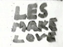 Les Make Love title screen