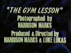 Harrison Marks The Gym Lesson title screen