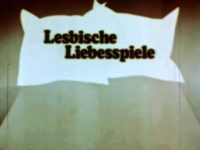 Lesbische Liebesspiele title screen