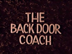 The Back Door Coach title screen