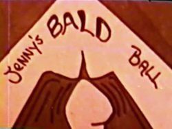 Jennys Bald Ball logo
