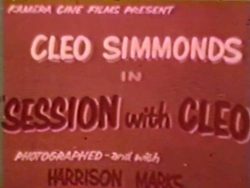 Kamera 73 Session with Cleo title screen