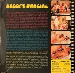Pussycat Film 443 Daddys Own Girl first box back