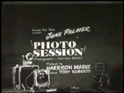 Kamera 34 Photo Session title screen