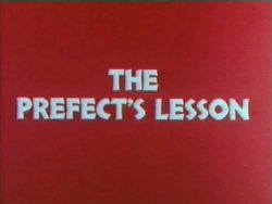 Harrison Marks The Prefects Lesson title screen