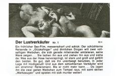 Private Film 1 Der Lustverkaufer catalogue