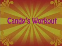 Candys Workout title screen