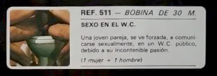 Pubis Films 511 Sexo En El WC catalogue