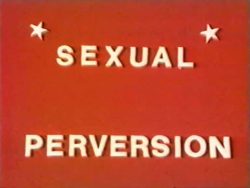 Gold Medal Sexual Perversion title screen