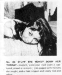 Tao Productions 36 Stuff The Money Down Her Throat catalogue ad