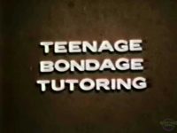 Tao Productions 49 Teenage Bondage Tutoring title screen