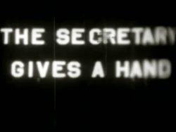The Secretary Gives A Hand title screen